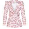 Nicole Blazer – Printed Crepe