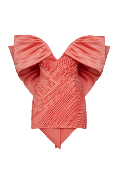 Chelsea Dress – Sculptural Matte Satin Mini Dress