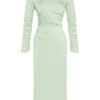 Elegant Mint Green Party Wear Dress for Women