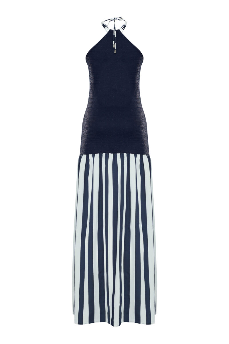 Maia Jersey Halter Maxi Dress