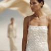 matt mother of pearl sequin dress