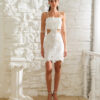Nysa Dress – Embroidered Tulle Mini with Beaded Appliqué
