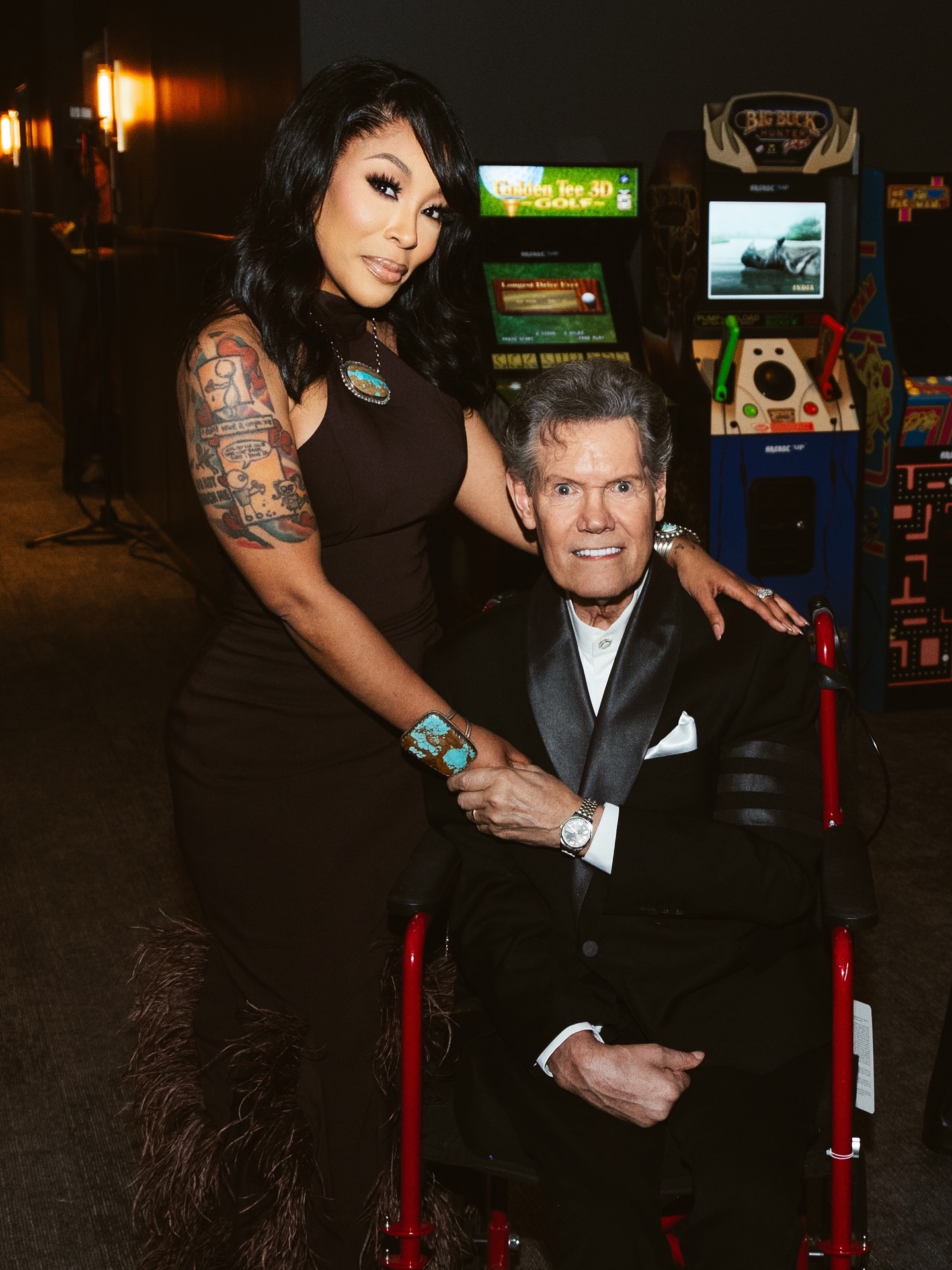 K. Michelle at the ACM awards, is wearing one of our latest bestselling items, the ‘St. Marks Edge’ Dress, looking absolutely flawless!!  She was honoring Rissi Palmer and other legendary country artists and also got the chance to meet Randy Travis, one of her musical inspirations, and expressed the importance of paying respect to the artists who paved the way for her dreams.